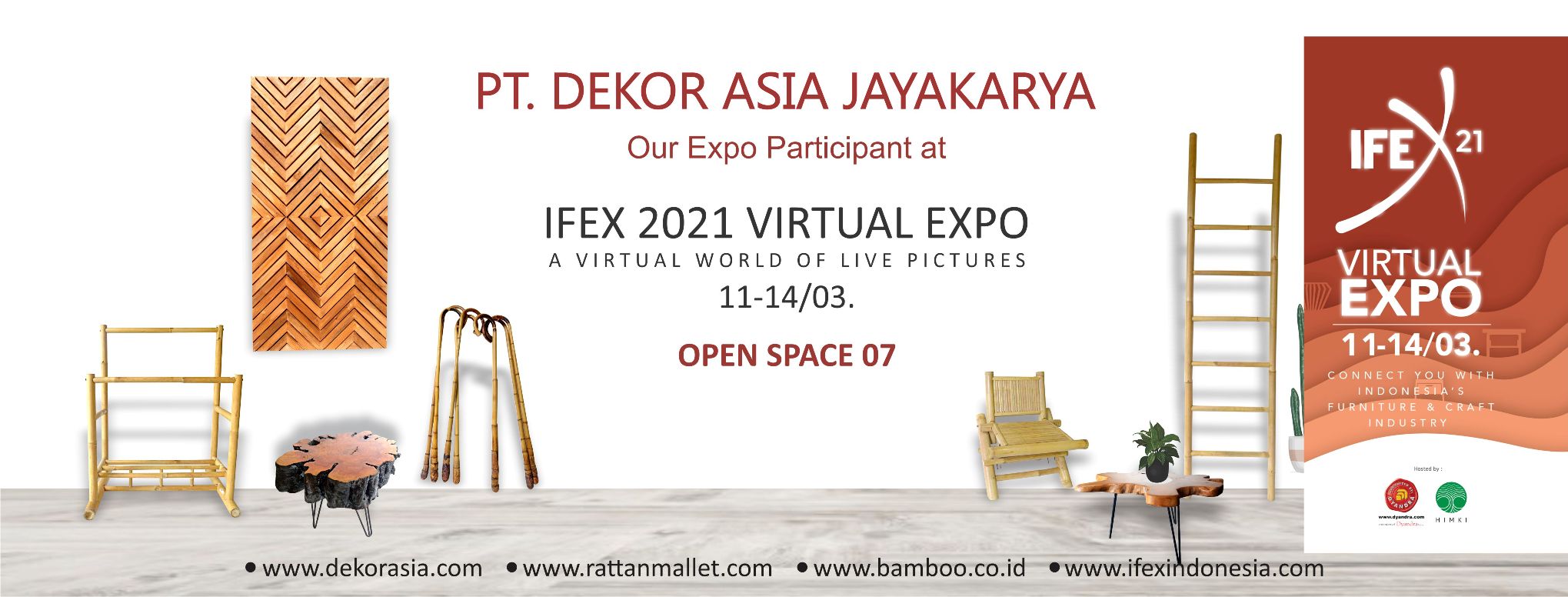 Our Expo Participant at IFEX 2021 Virtual Expo 11-14/03 - OPEN SPACE 07